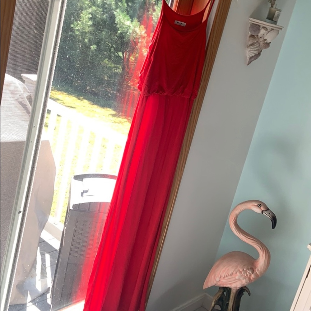 Red Maxi Dress